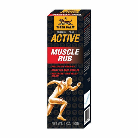 Tiger Balm, Muscle Rub Pain Relieving Cream, 2 Oz