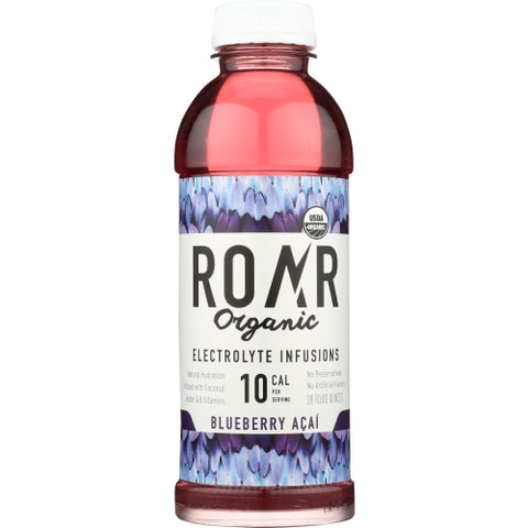 Roar Beverages, Bev Blueberry Acai, Case of 12 X 18 Oz