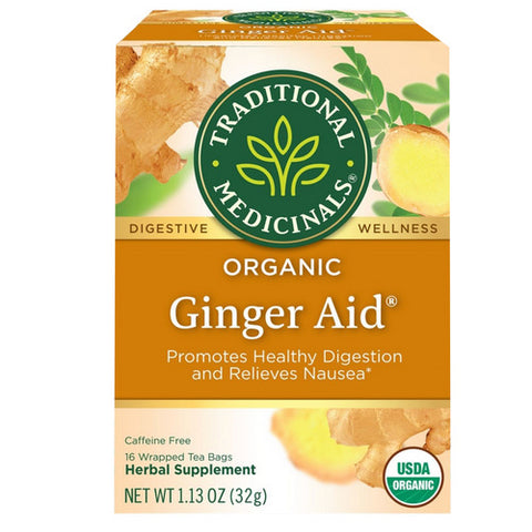 Traditional Medicinals, Organic Ginger Aid Tea, 16 Bags