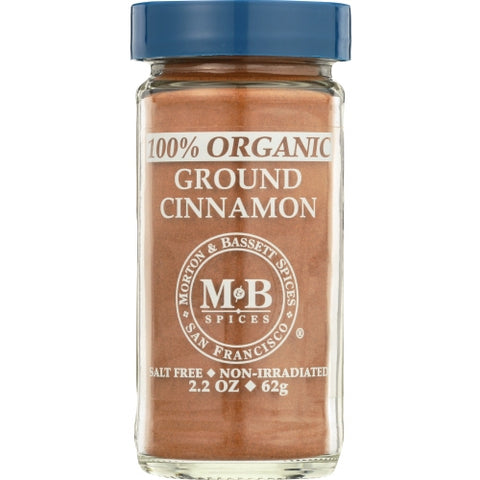 Morton & Bassett, Cinnamon Grnd Org, 2.3 Oz(Case Of 3)