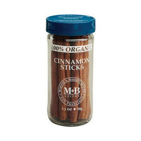 Morton & Bassett, Cinnamon Stix Org, 1.1 Oz(Case Of 3)