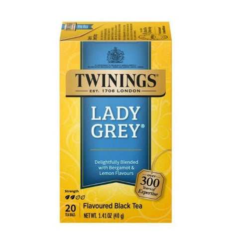 Twinings Tea, Tea Lady Grey, 20 Bags(Case Of 6)