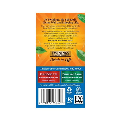 Twinings Tea, Tea Winter Spice, 20 Bags(Case Of 6)