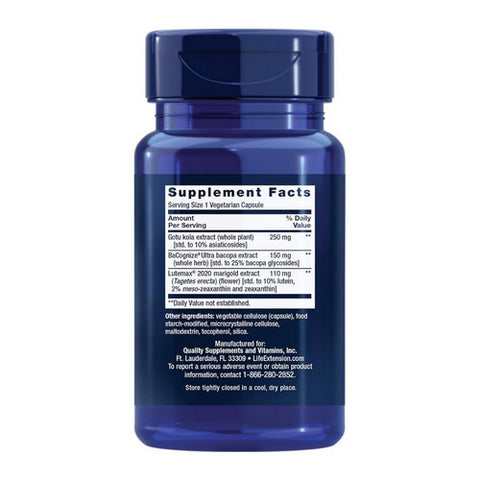 Life Extension, Quick Brain Nootropic, 30 Veg Caps