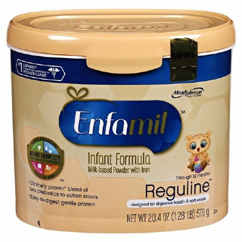 Mead Johnson, Infant Formula Unflavored Canister Powder Iron 472505, Count of 24