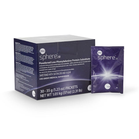 Vitaflo USA LLC, PKU Oral Supplement Vanilla Flavor, 35 Grams, Box Of 30