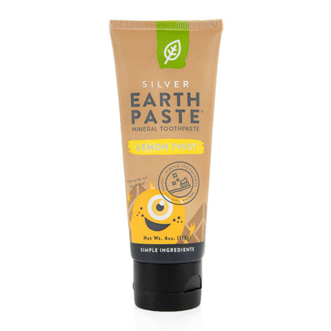 Redmond, Earthpaste Amazingly Mineral Toothpaste, Lemon Twist 4 Oz