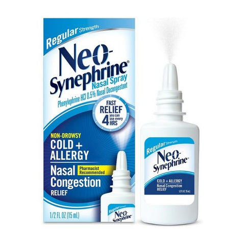 B.F. Ascher and Company, Neo Synerphrine Nasal Spray, 15 ml