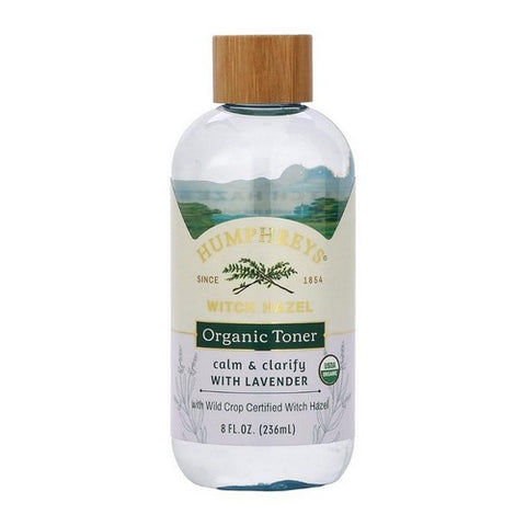 Humphreys Homeopathic Remedies, Organic Witch Hazel, Calm with Lavender 8 Oz