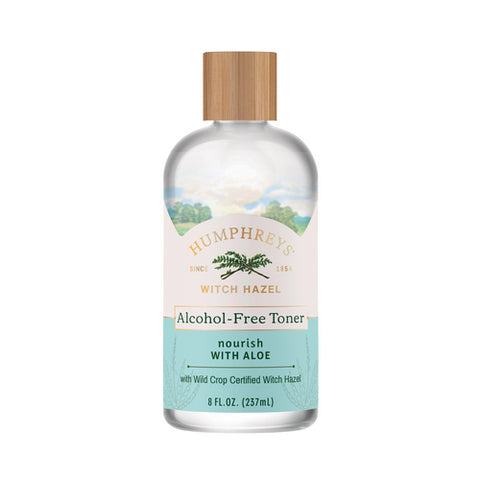 Humphreys Homeopathic Remedies, Witch Hazel Alcohol Free, Nourish with Aloe 8 Oz