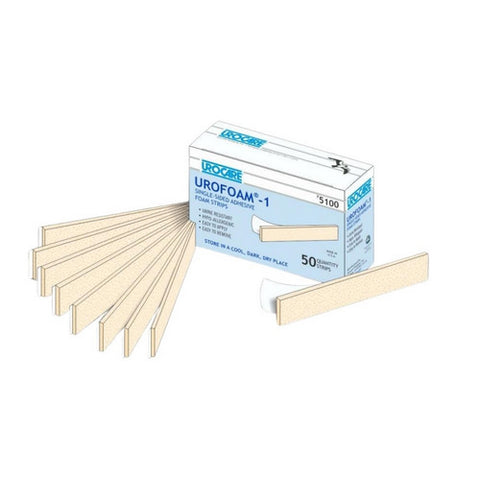 Urocare Products, Adhesive Foam Strips, Count of 1