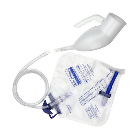 Advantage Urinal Systems, Male Urinal System, 2 Liters, Drain Bag
