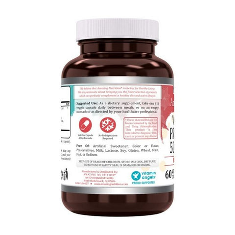 Amazing Nutrition, Amazing Flora Women's Probiotic 10 Strains 50 Billion, 60 Veg Caps