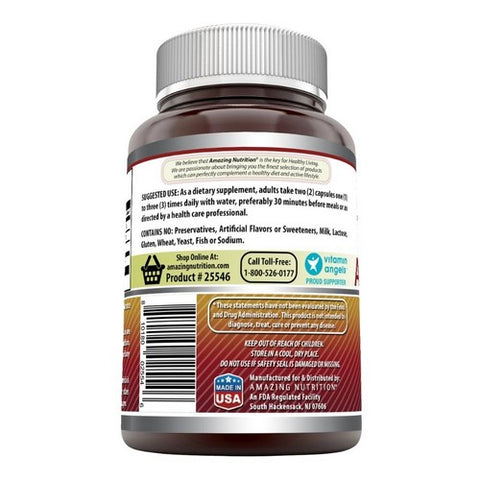 Amazing Nutrition, Amazing Formulas Apple Pectin, 1400 mg, 120 Caps