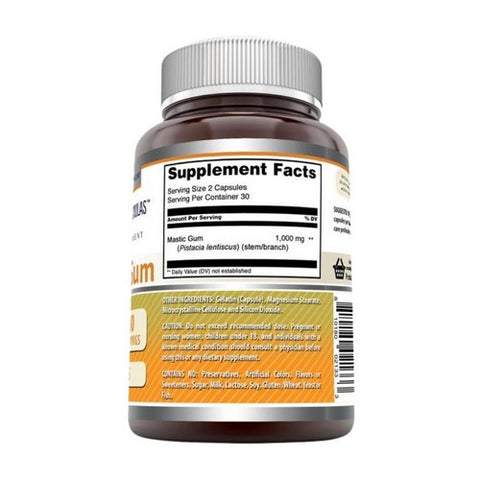 Amazing Nutrition, Amazing Formulas Mastic Gum, 1000 mg, 60 Caps