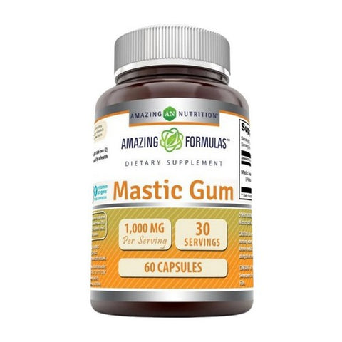 Amazing Nutrition, Amazing Formulas Mastic Gum, 1000 mg, 60 Caps