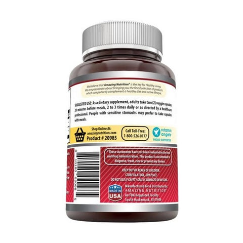 Amazing Nutrition, Amazing Formulas Quercetin with Bromlain, 500 mg, 120 Veg Caps