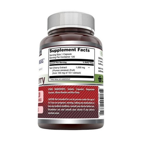 Amazing Nutrition, Amazing Formulas Tart Cherry Extract, 1000 mg, 120 Caps