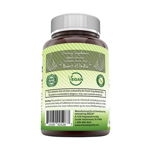 Amazing Nutrition, Amazing India Ashwagandha, 500 mg, 120 Veg Caps