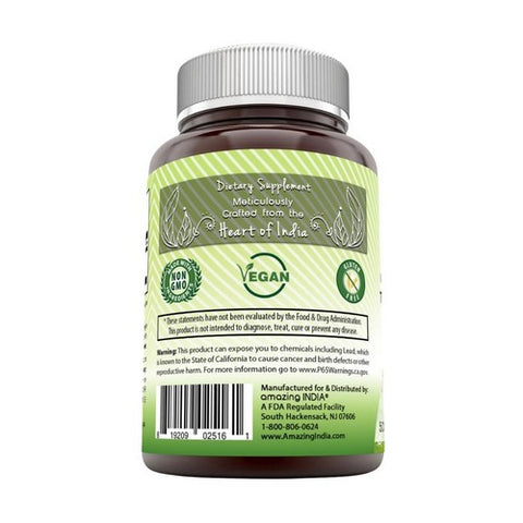 Amazing Nutrition, Amazing India Ashwagandha Extract, 500 mg, 120 Veg Caps