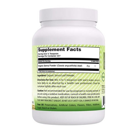 Amazing Nutrition, Amazing India Organic Senna Powder, 16 Oz