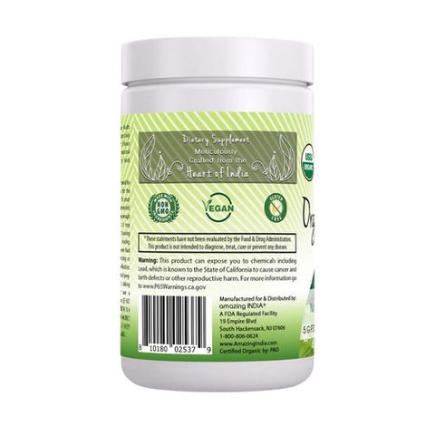 Amazing Nutrition, Amazing India Organic Spirulina Powder, 16 Oz