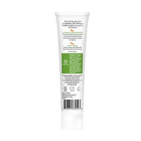Desert Essence, Green Apple Watermelon Toothpaste Gel, 4.7 Oz