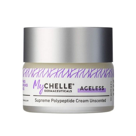 MyChelle Dermaceuticals, Supreme Polypeptide Face Cream Unscented, 1.2 Oz