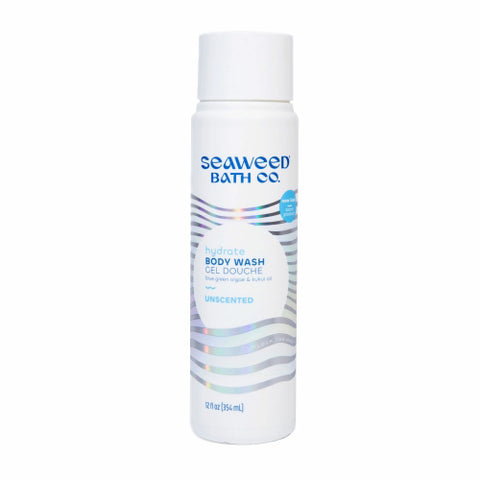 Sea Weed Bath Company, Body Wash Unscented, 12 Oz
