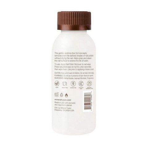 Mineral Fusion, Mini Nail Polish Remover, 3 Oz