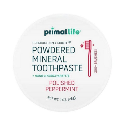 Primal Life Organics, Peppermint Toothpowder, 1 Oz