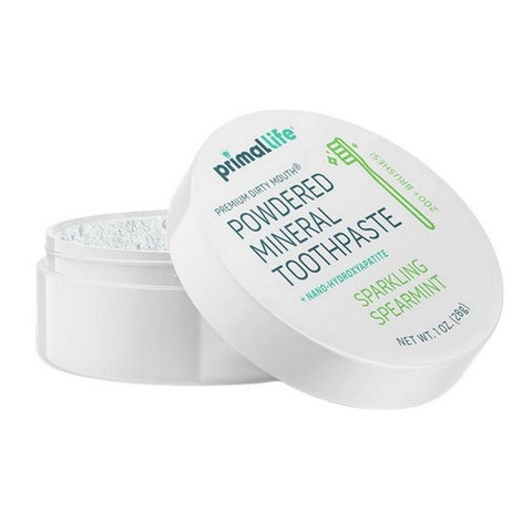 Primal Life Organics, Toothpowder Spearmint, 1 Oz