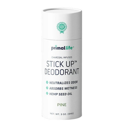 Primal Life Organics, StickUp White Coconut Deodorant, 3 Oz
