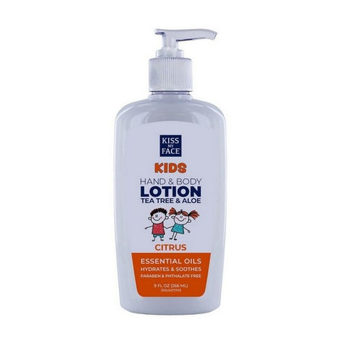 Kiss My Face, Kids Hand & Body Lotion Citrus, 9 Oz