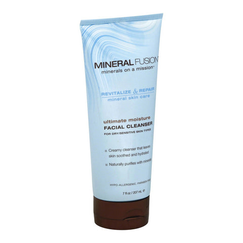 Mineral Fusion, Ultimate Moisture Facial Cleanser, 7 Oz