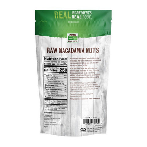 Now Foods, Raw Macadamia nuts, 8 Oz