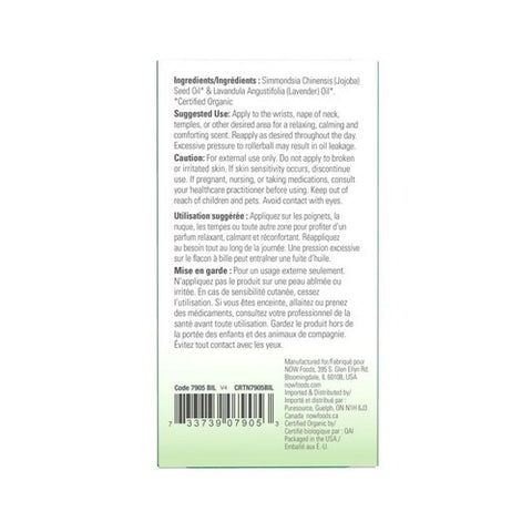 Now Foods, Organic Lavender Roll-On, 1.3 Oz