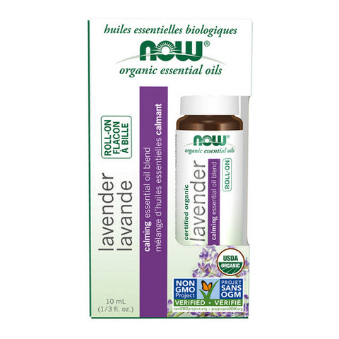 Now Foods, Organic Lavender Roll-On, 1.3 Oz