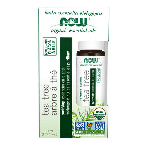 Now Foods, Organic Roll On, Tea Tree 10 ml