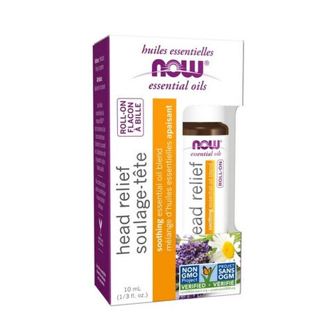 Now Foods, Head Relief Roll-On, 10 ml