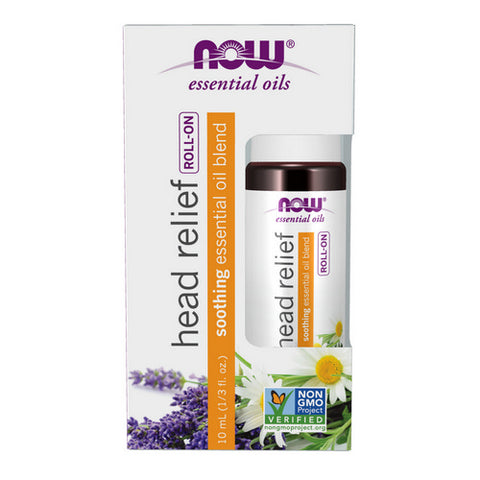 Now Foods, Head Relief Roll-On, 10 ml