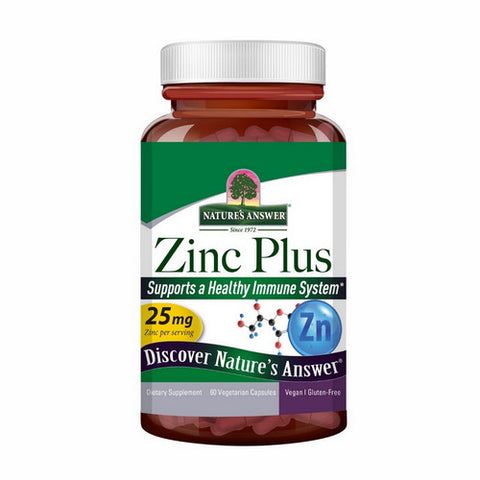Nature's Answer, Zinc Plus, 60 Veg Caps
