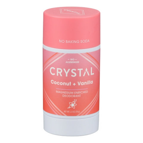 Crystal, Deodorant Magnesium Enriched, Coconut & Vanilla 2.5 Oz