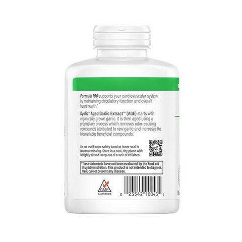 Kyolic, A.G.E Hi-Po Formula 100, 300 Caps
