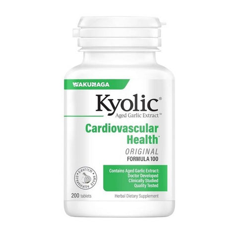 Kyolic, A.G.E Hi-Po Formula 100, YEAST FREE #103, 200 TAB