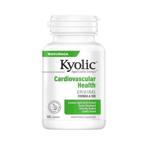 Kyolic, A.G.E Hi-Po Formula 100, YEAST FREE #100 , 100 CAP