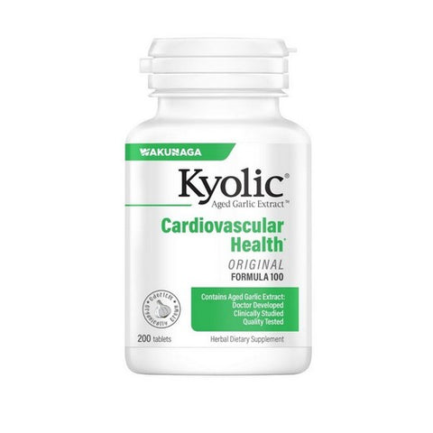Kyolic, A.G.E Hi-Po Formula 100, YEAST FREE, 200 CAP