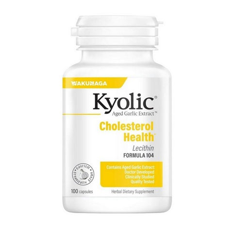 Kyolic, A.G.E. with Lecithin Formula 104, WITH LECITHN, 100 CAP
