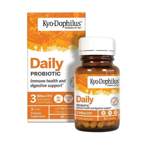 Kyolic, Kyo-Dophilus Daily Probiotic, Heat Stable Probiotic 45 caps