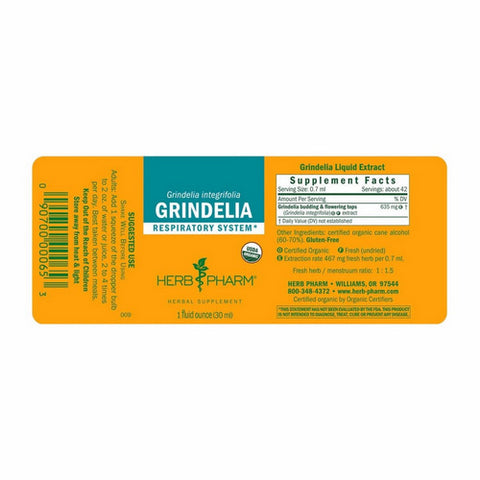 Herb Pharm, Grindelia Extract, 1 Oz